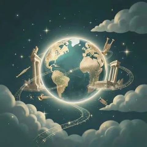 Naslovnica skladbe Flute Across The Earth (closing)