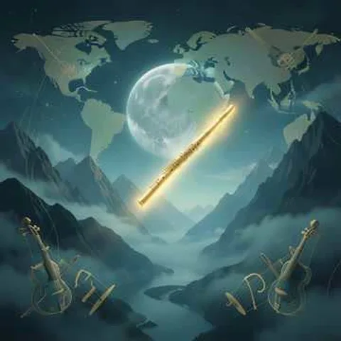 Naslovnica skladbe Flute Across The Earth (opening)